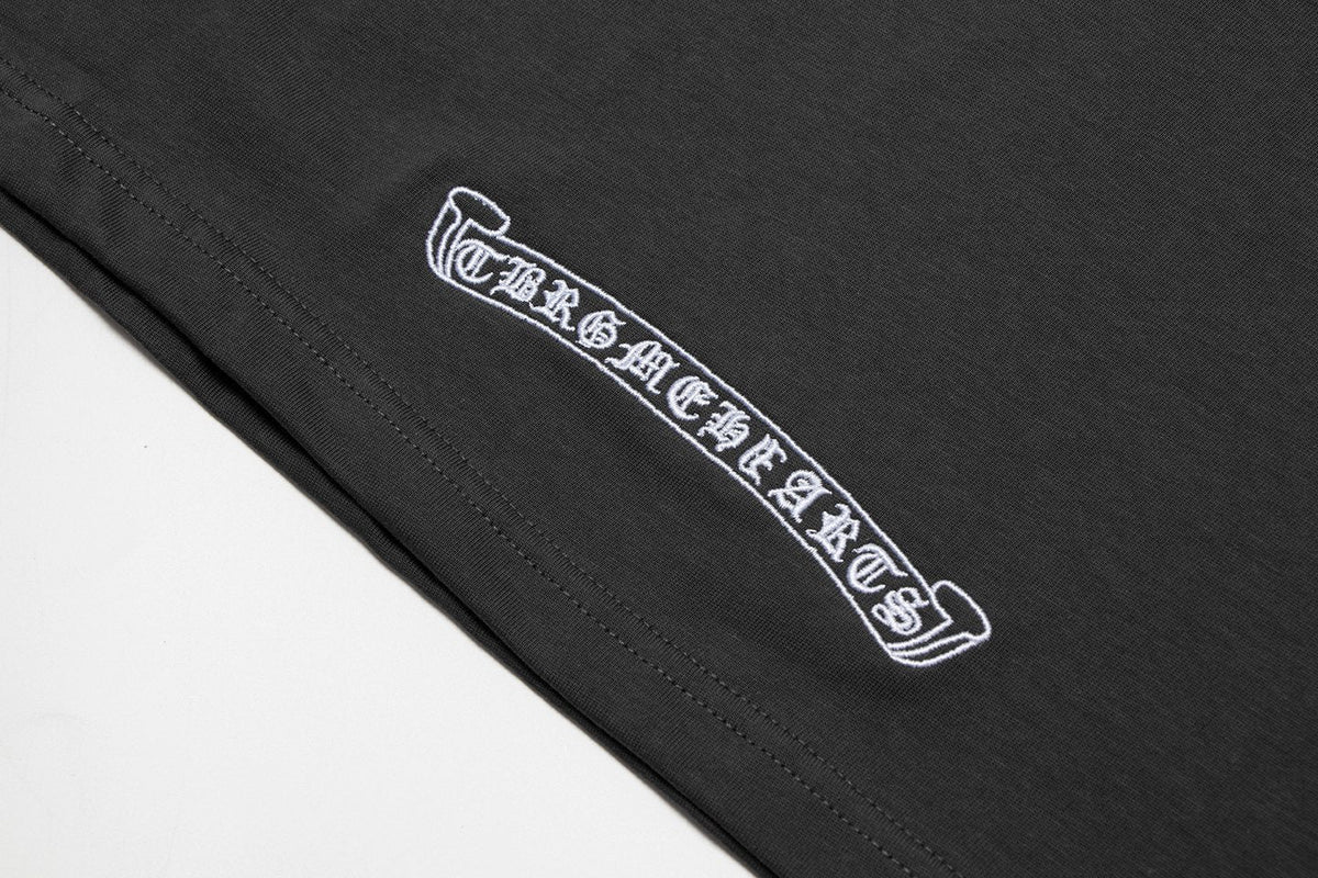 Chrome Hearts Horseshoe Floral Graphic T-Shirt ¡ª detail