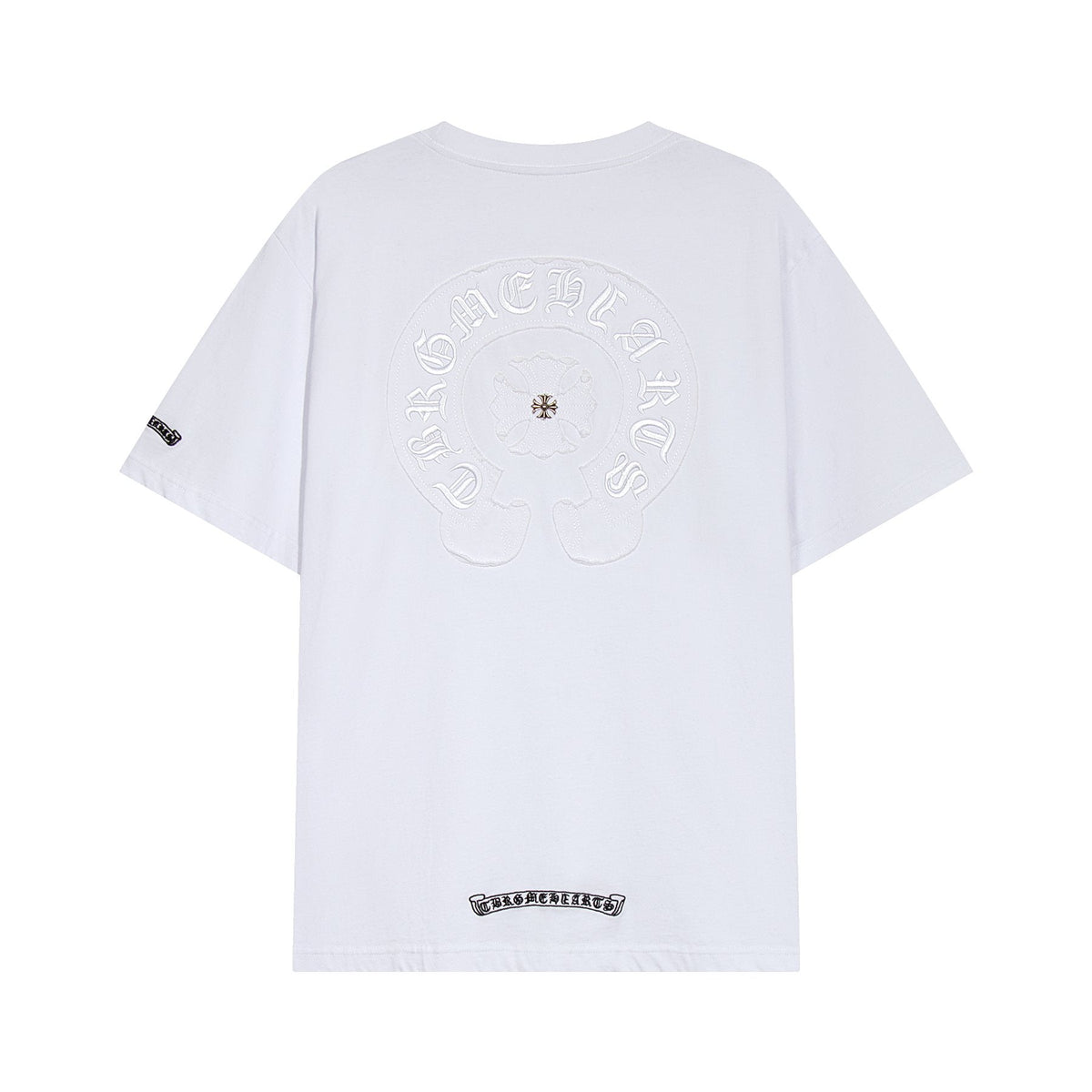 Chrome Hearts Horseshoe Floral Graphic T-Shirt ¡ª back