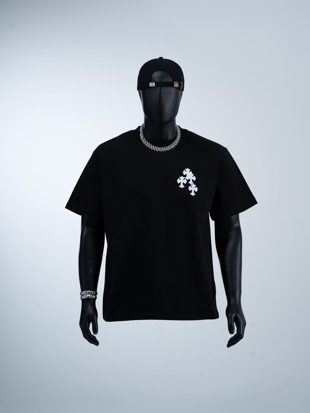 Chrome Hearts Ring Cross Graphic T-Shirt ¡ª hero