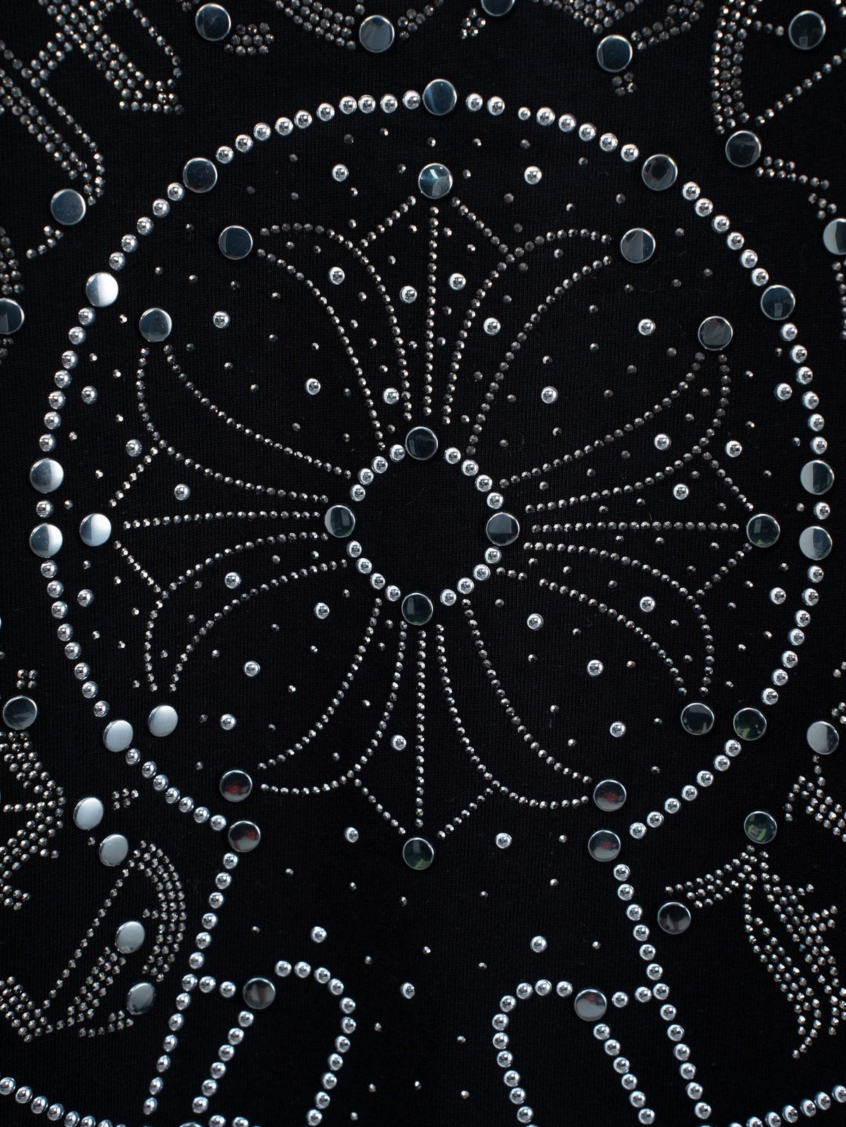 Chrome Hearts Rhinestone-Style Graphic T-Shirt ¡ª detail