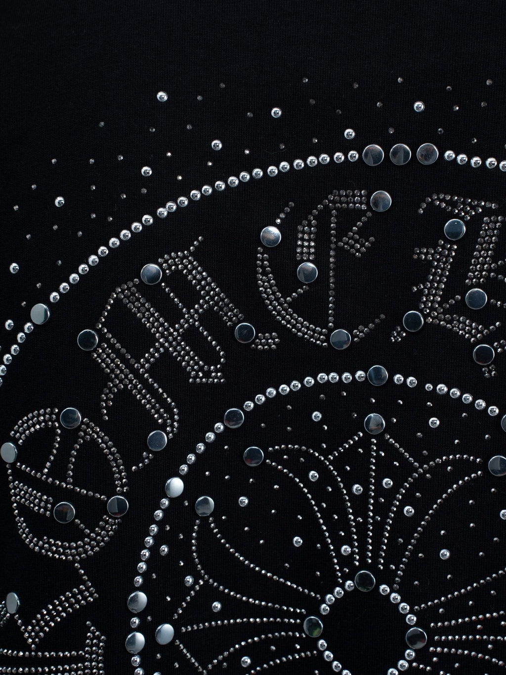 Chrome Hearts Rhinestone-Style Graphic T-Shirt ¡ª detail