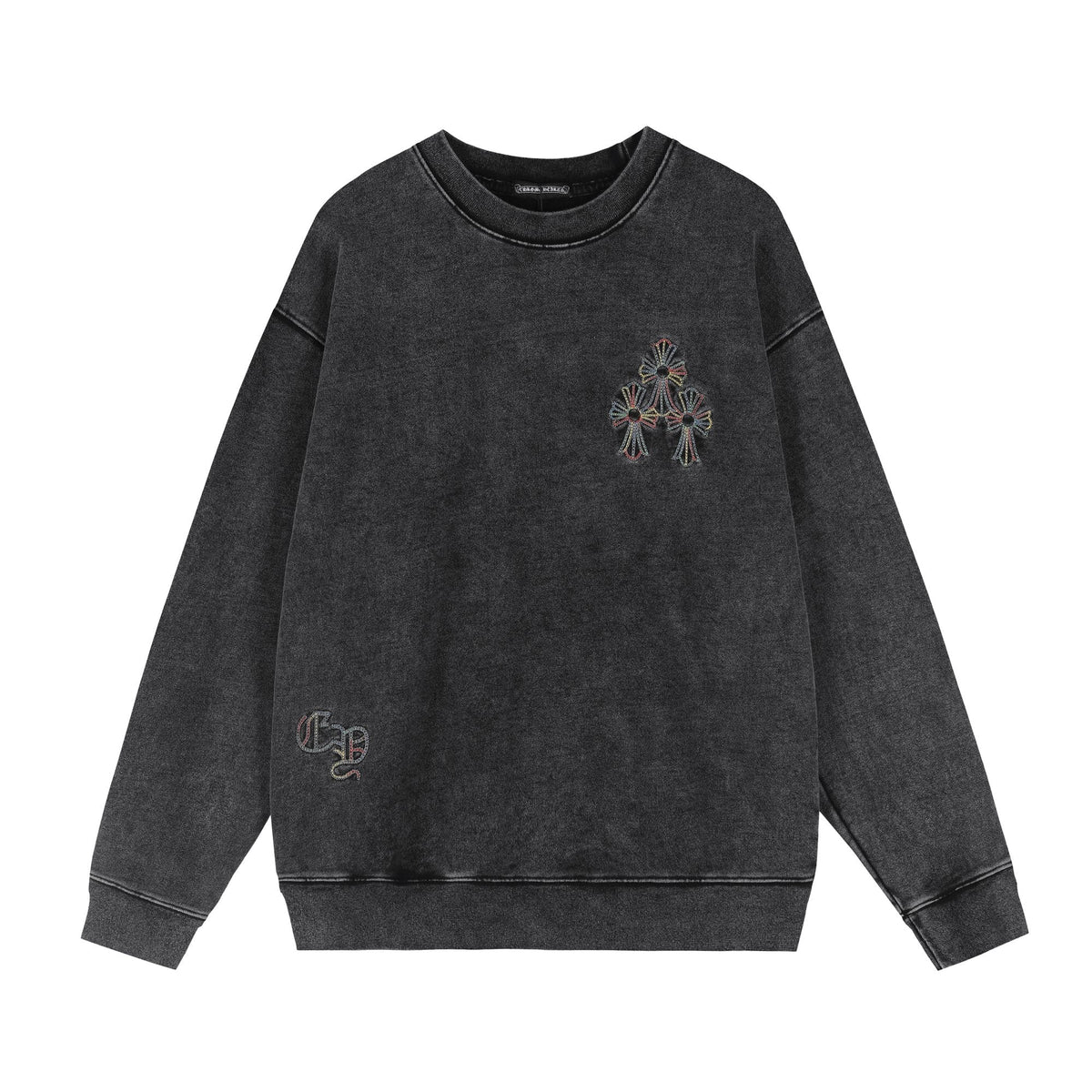 Chrome Hearts Cross Motif Embroidered Crewneck Sweatshirt ¡ª hero