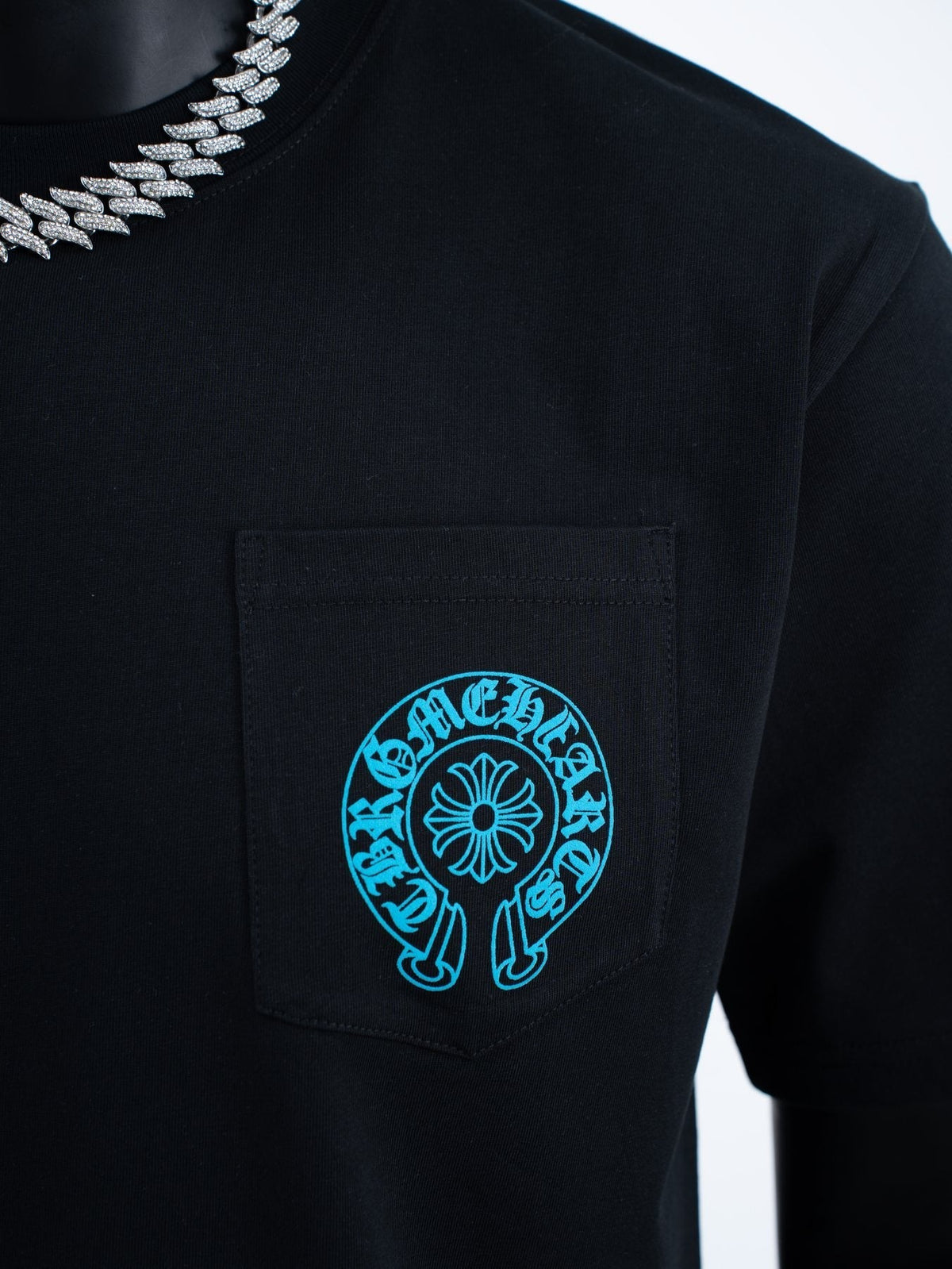 Chrome Hearts Horseshoe Slogan Graphic T-Shirt ¡ª detail
