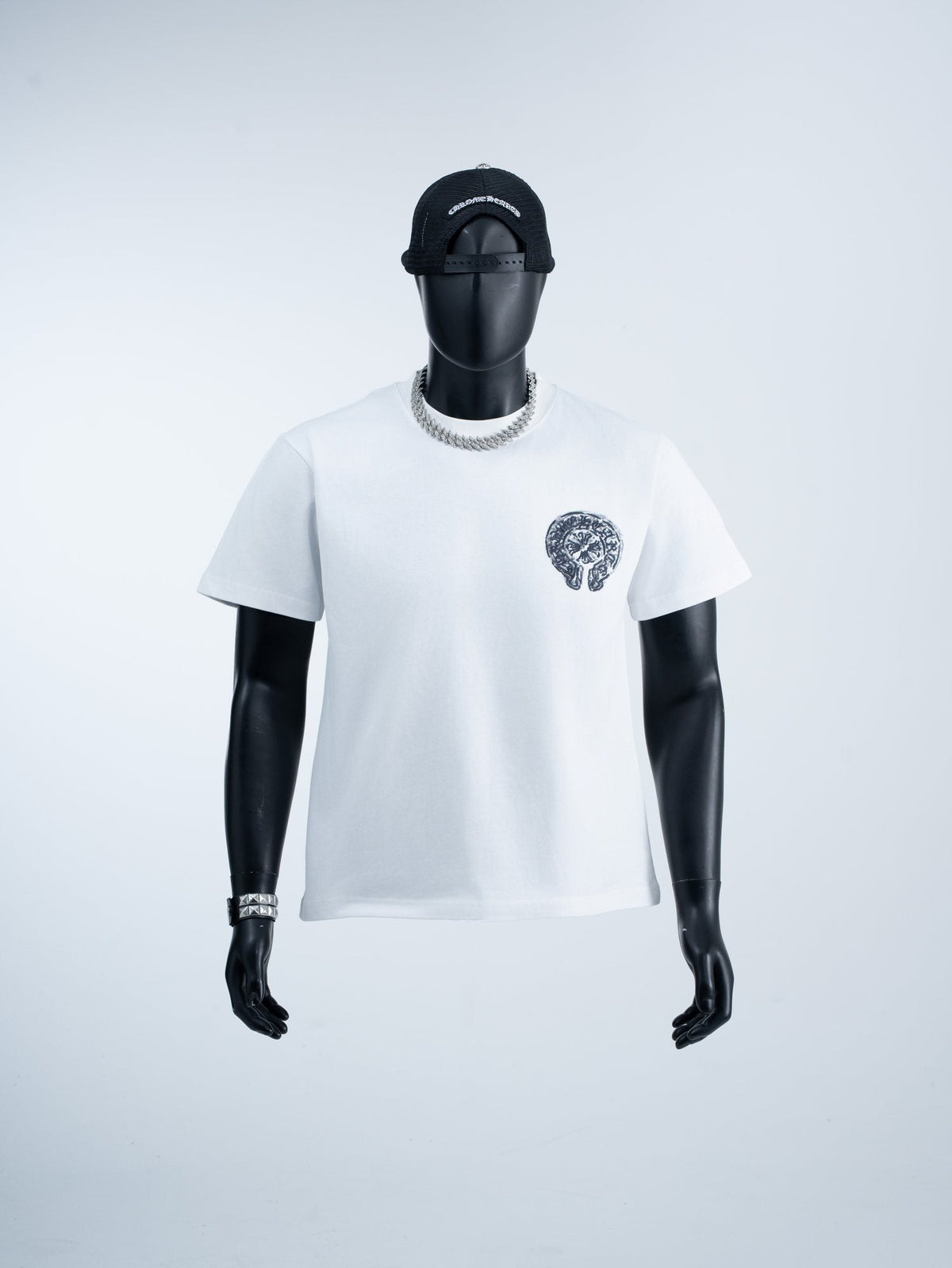 Chrome Hearts Back Emblem Graphic T-Shirt ¡ª hero
