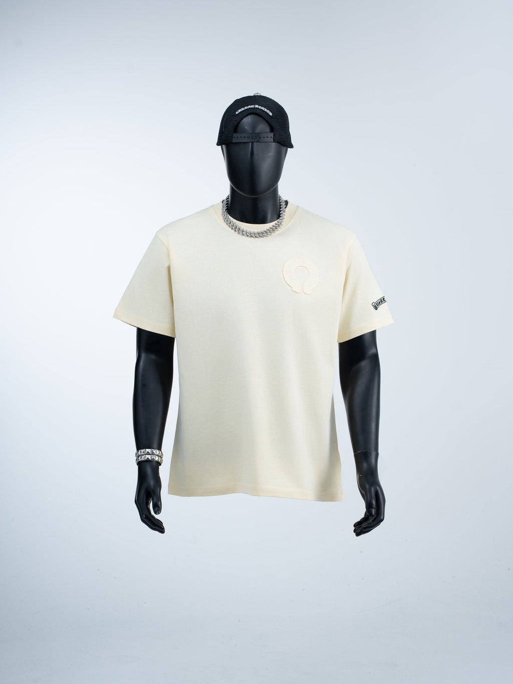 Chrome Hearts Cream Horseshoe Graphic T-Shirt ¡ª hero