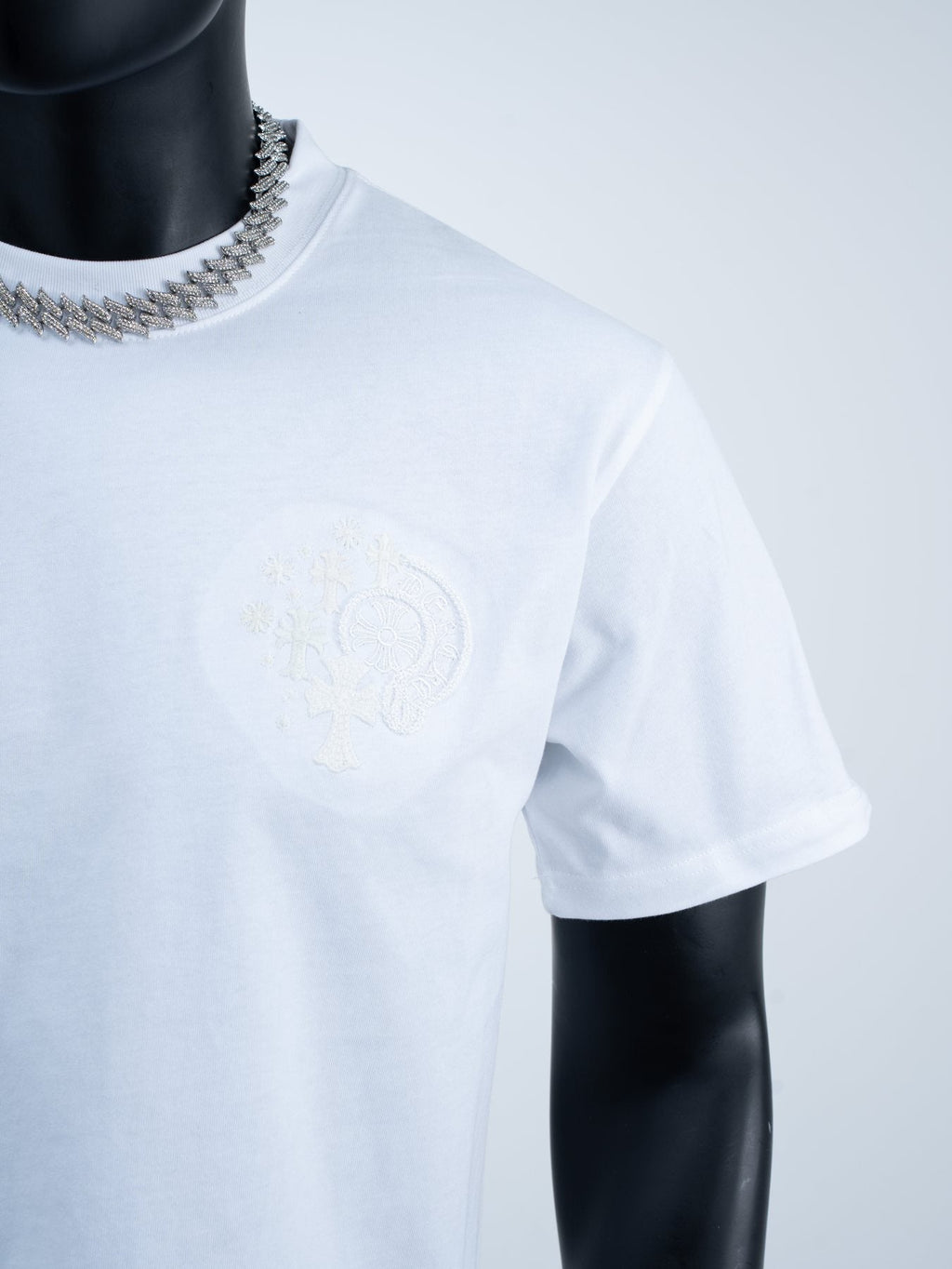 Chrome Hearts Cross Star Graphic Short-Sleeve T-Shirt ¡ª front