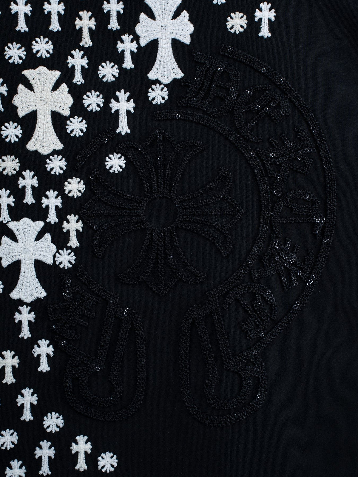 Chrome Hearts Cross Star Graphic Short-Sleeve T-Shirt ¡ª detail