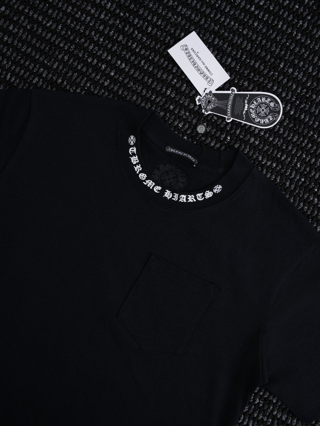 Chrome Hearts Sanskrit Letter Pocket Short-Sleeve T-Shirt ¡ª context