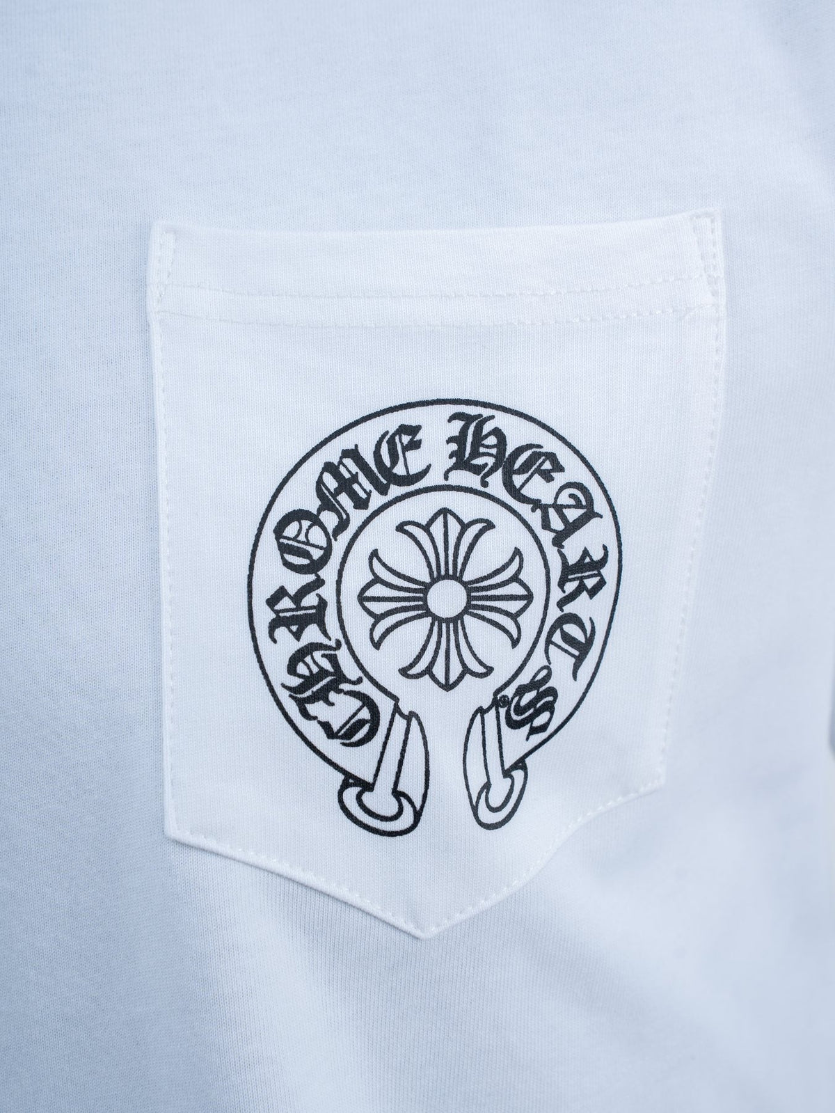 Chrome Hearts Horseshoe Graphic Pocket T-Shirt ¡ª detail