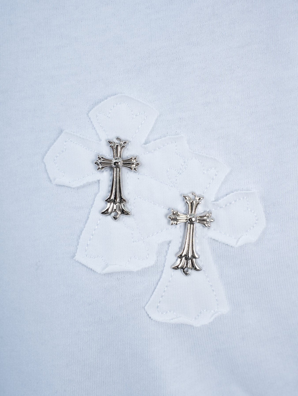 Chrome Hearts Slogan Cross Graphic T-Shirt ¡ª detail