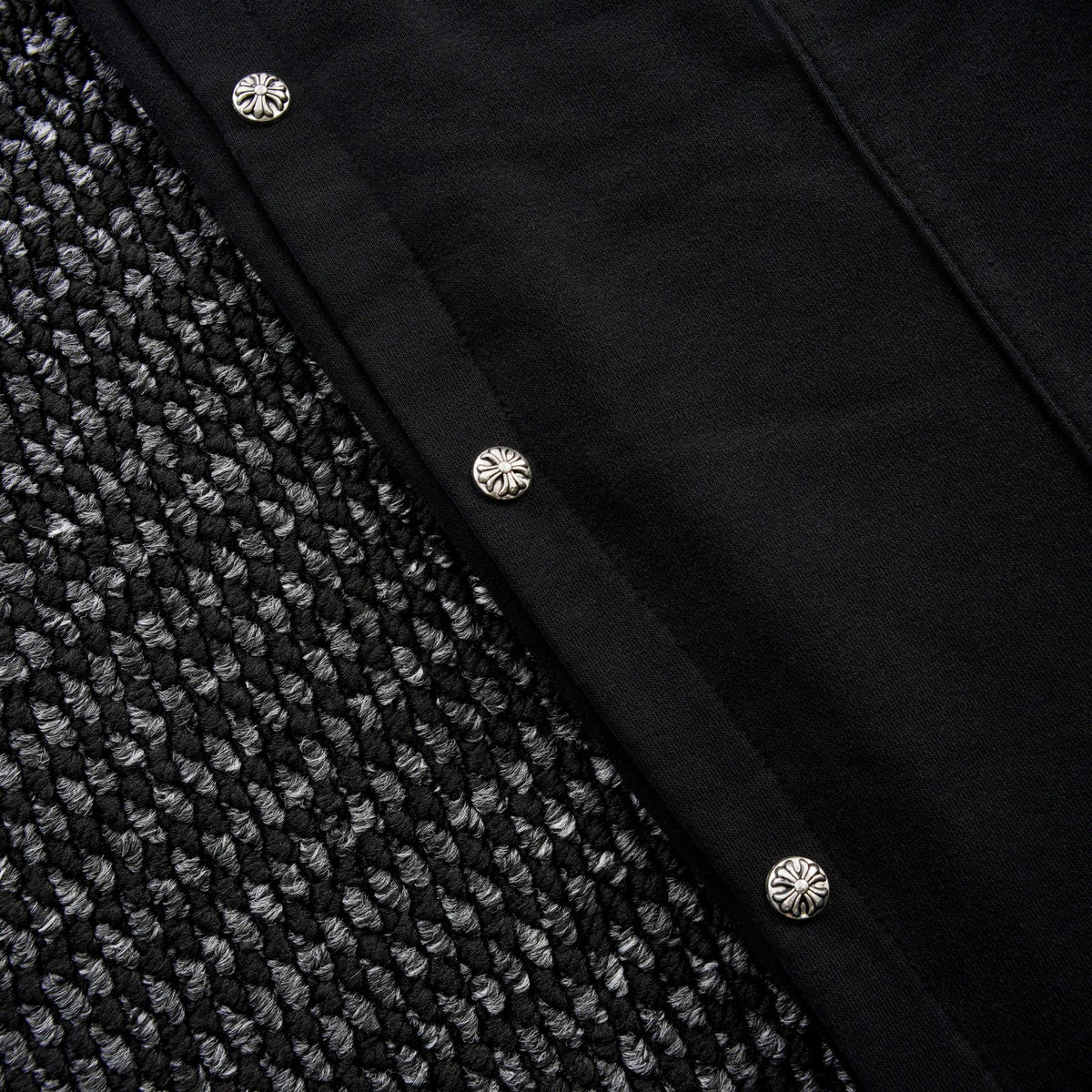 Chrome Hearts Cross Rivet Side-Snap Pants ¡ª detail