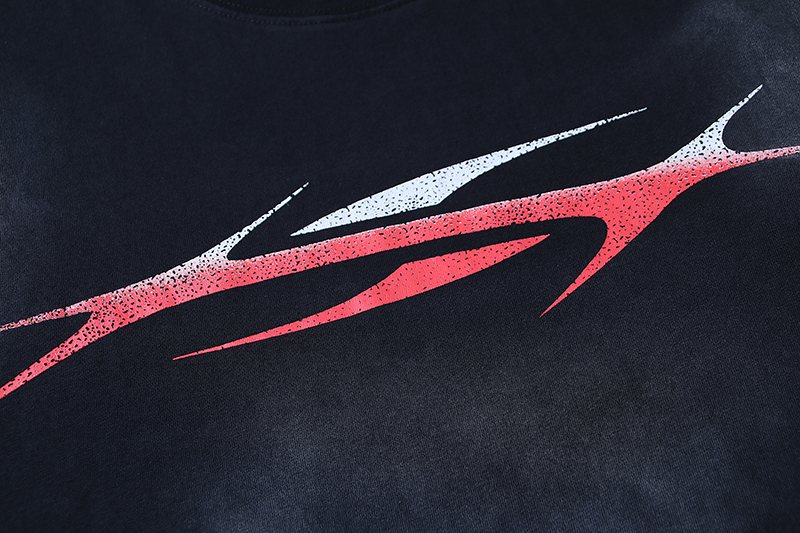 Helistar Sports Graphic Short-Sleeve T-Shirt - Black ¡ª detail