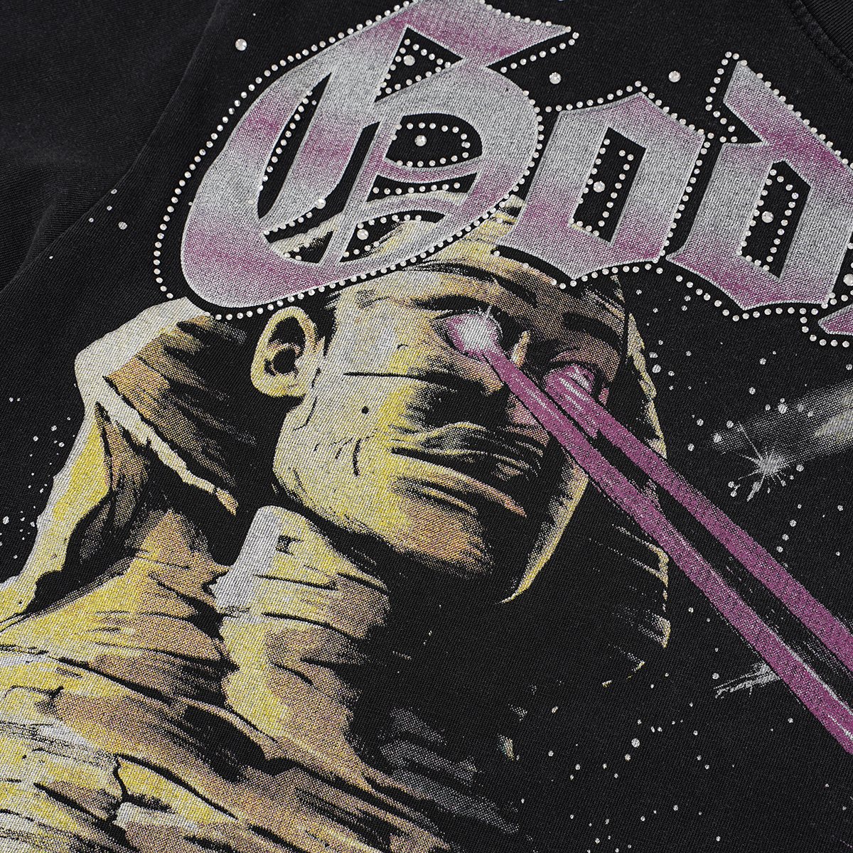 Godspeed Rocket USA Graphic T-Shirt ¡ª detail