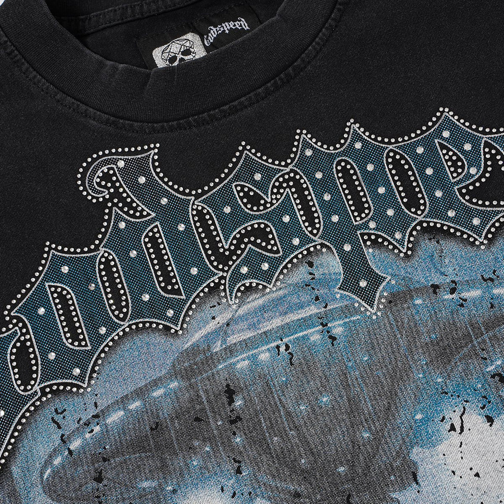 Godspeed Skull Graphic Short-Sleeve T-Shirt ¡ª detail