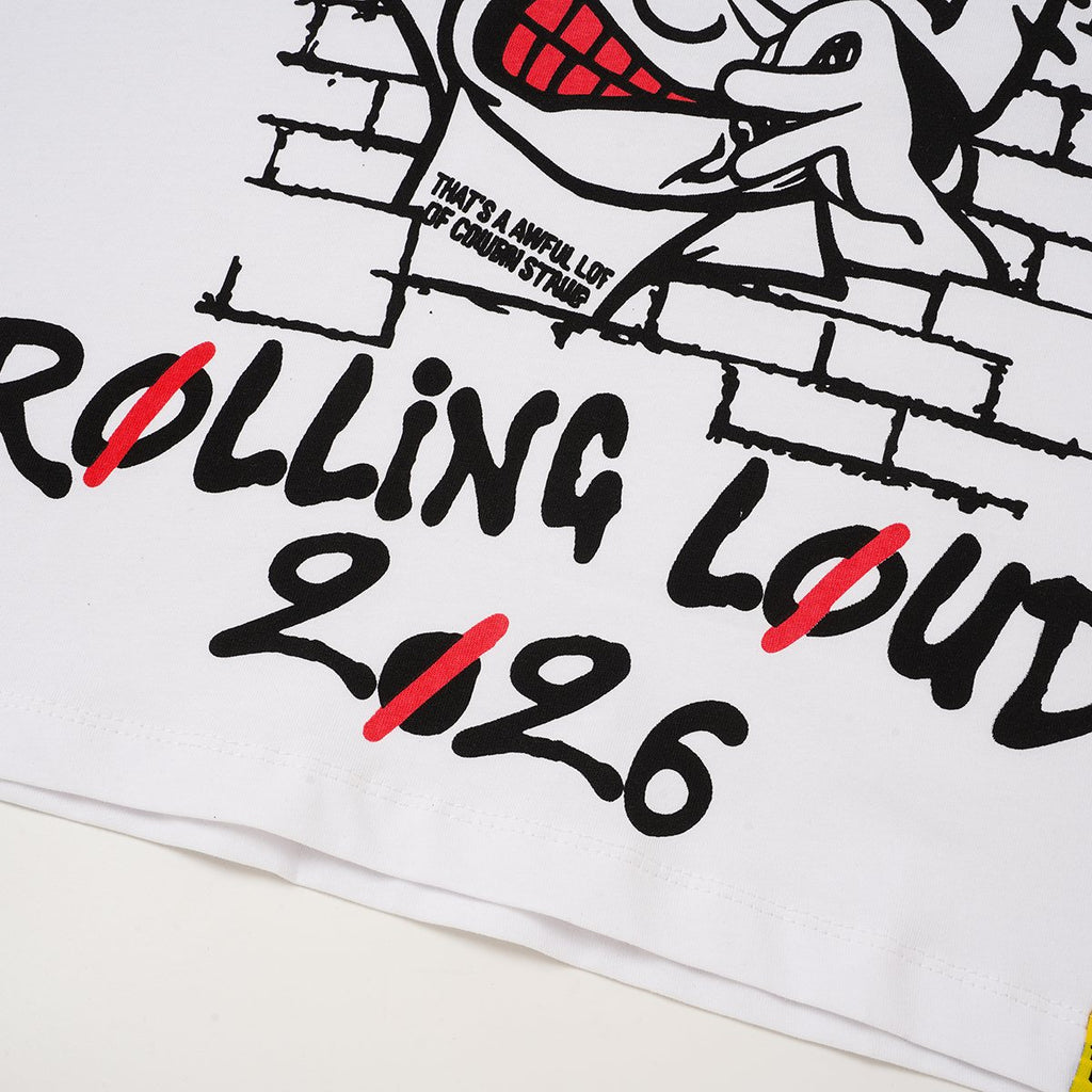 THAT'S A AWFUL LOT OF COUGH SYRUP Front Graphic Short-Sleeve T-Shirt ¡ª detail