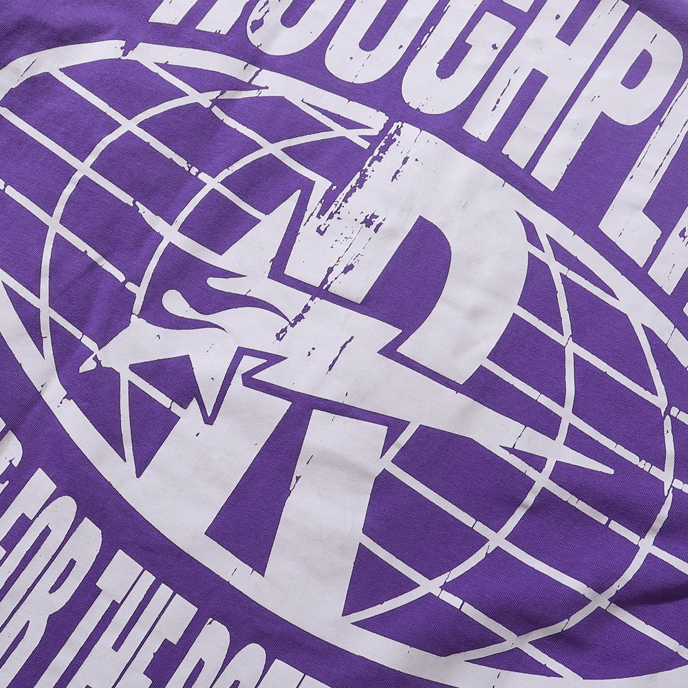 Rough Play Chainsaw Graphic Sleeveless T-Shirt ¡ª detail