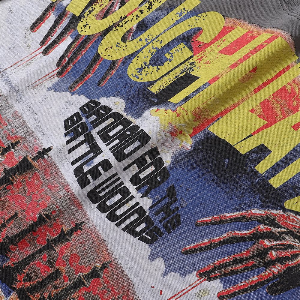 Rough Play Think Twice Chess Graphic T-Shirt ¡ª fabric_closeup