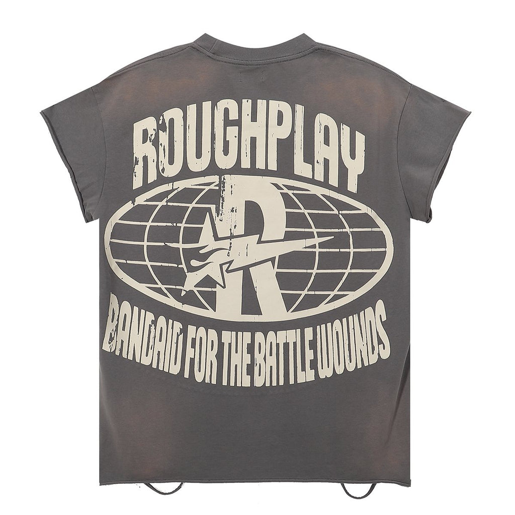 Rough Play SoleBoy Rhinestone Sleeveless T-Shirt ¡ª back