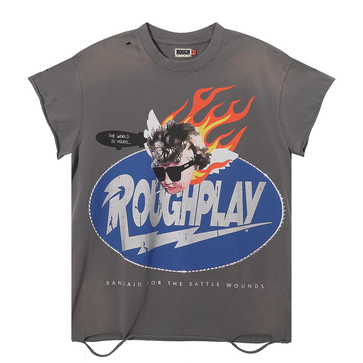 Rough Play SoleBoy Rhinestone Sleeveless T-Shirt ¡ª hero