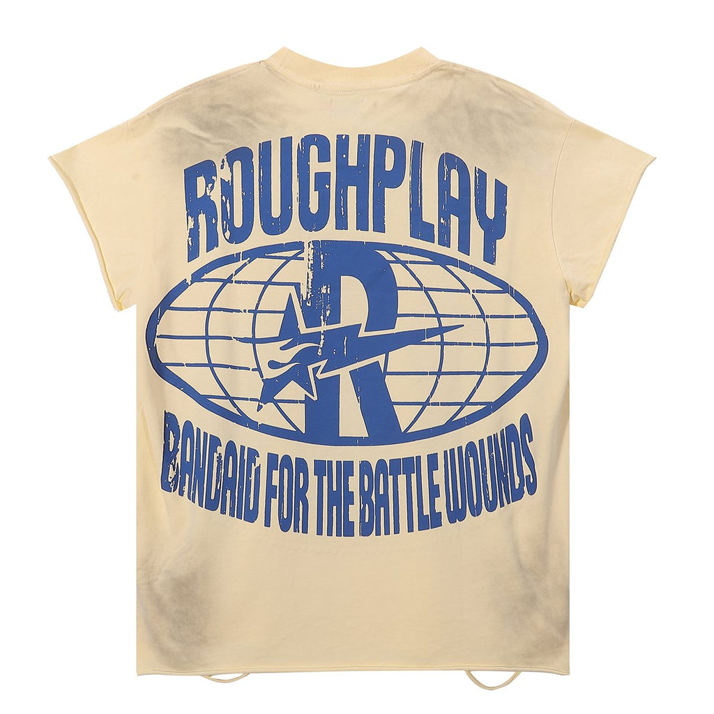 Rough Play SoleBoy Rhinestone Sleeveless T-Shirt ¡ª back