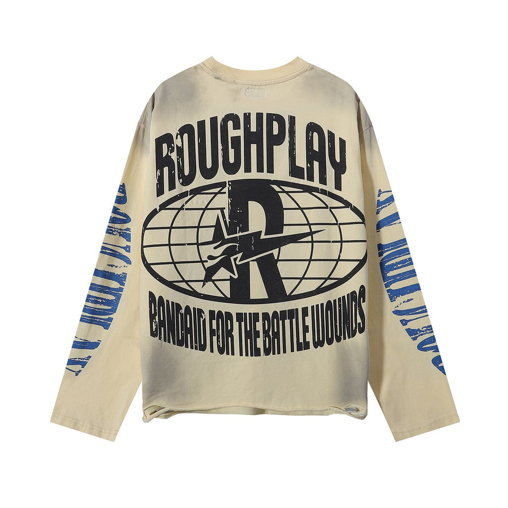 Rough Play SunShower Rhinestone Long-Sleeve T-Shirt ¡ª back