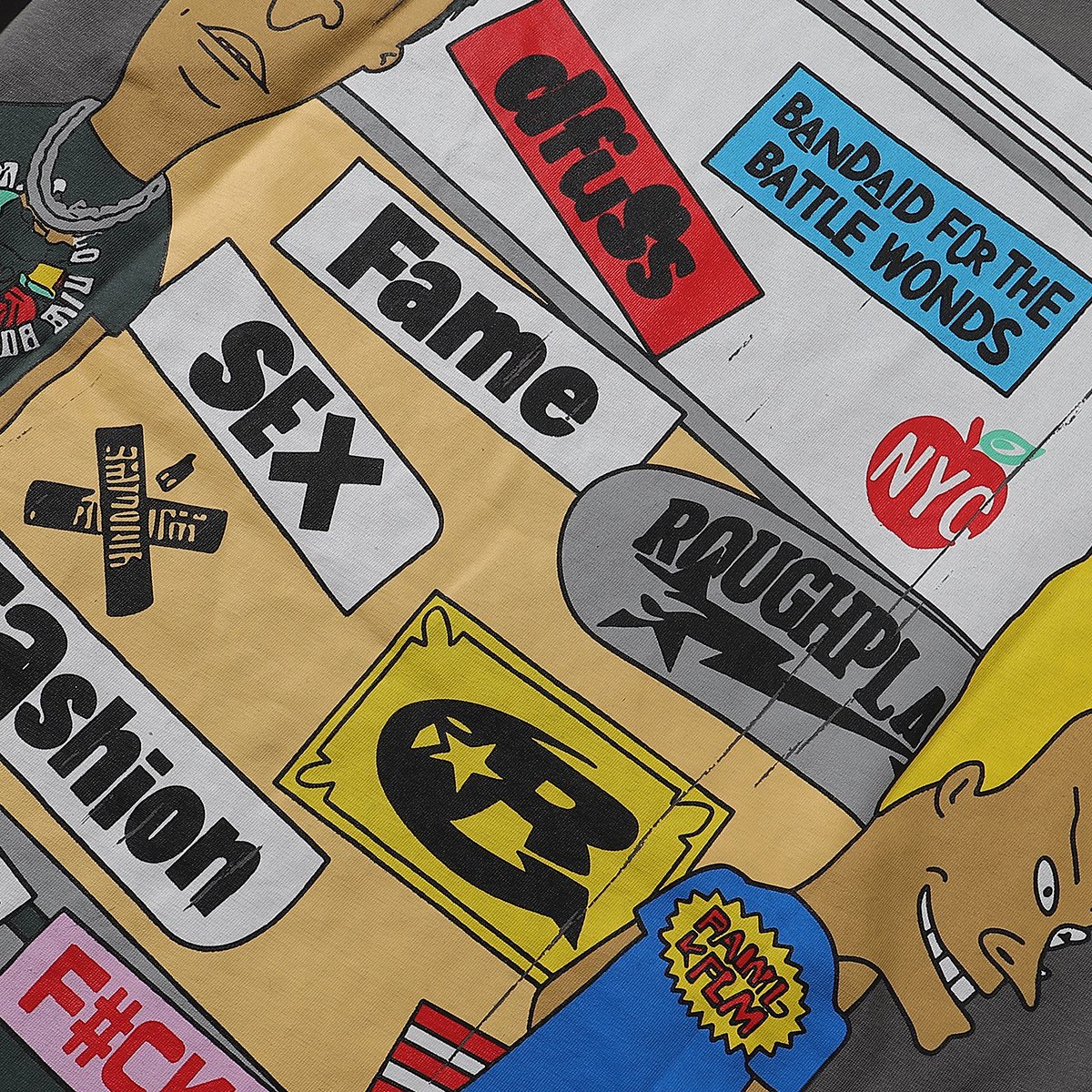 Rough Play Beavis and Butthead Van Graphic T-Shirt ¡ª detail