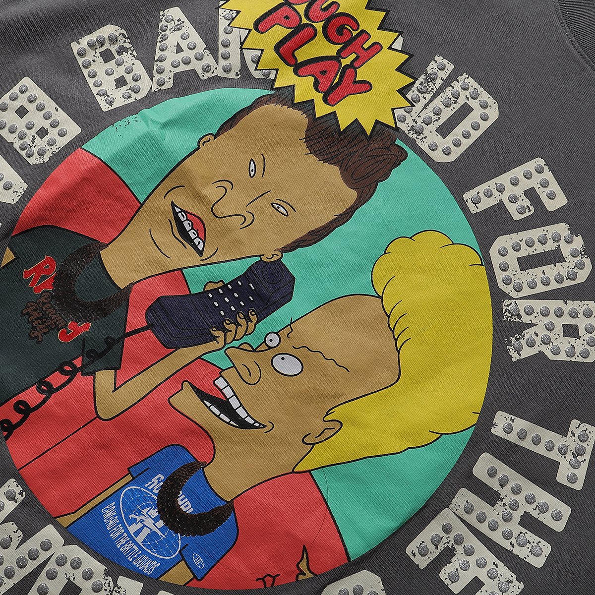Rough Play Beavis and Butthead Van Graphic T-Shirt ¡ª detail