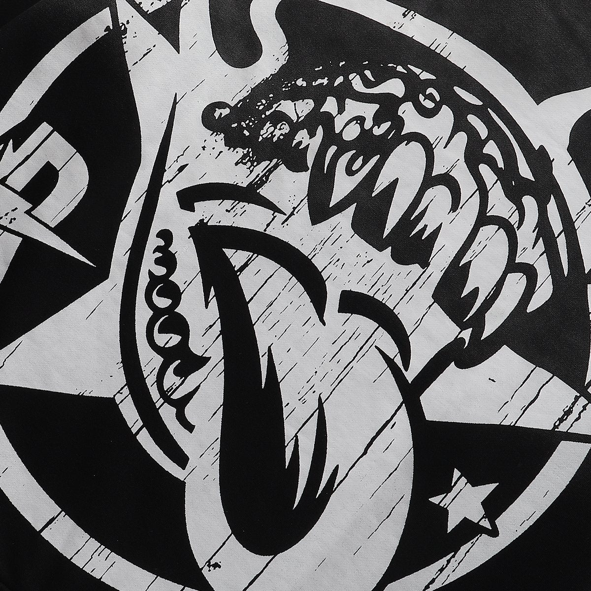Rough Play In the Car Graphic Hoodie ¡ª detail