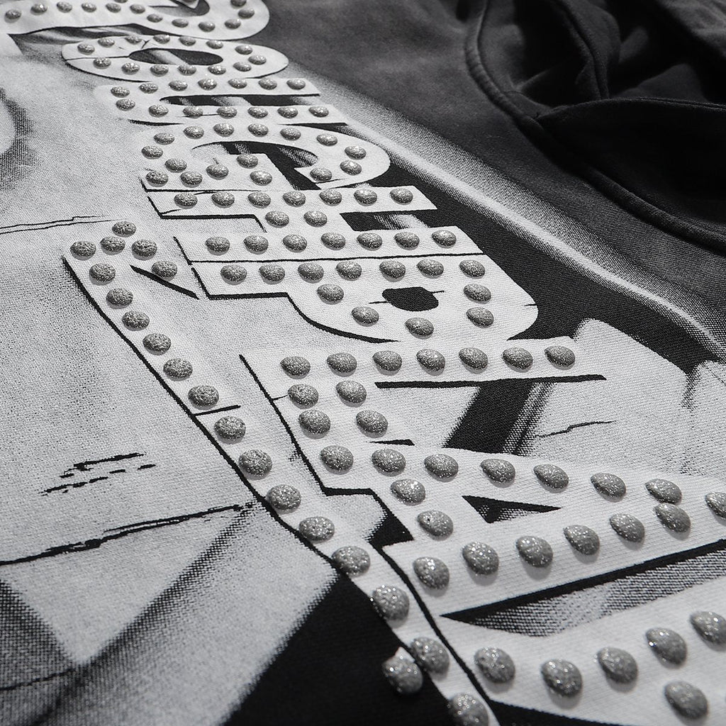 Rough Play In the Car Graphic Hoodie ¡ª detail