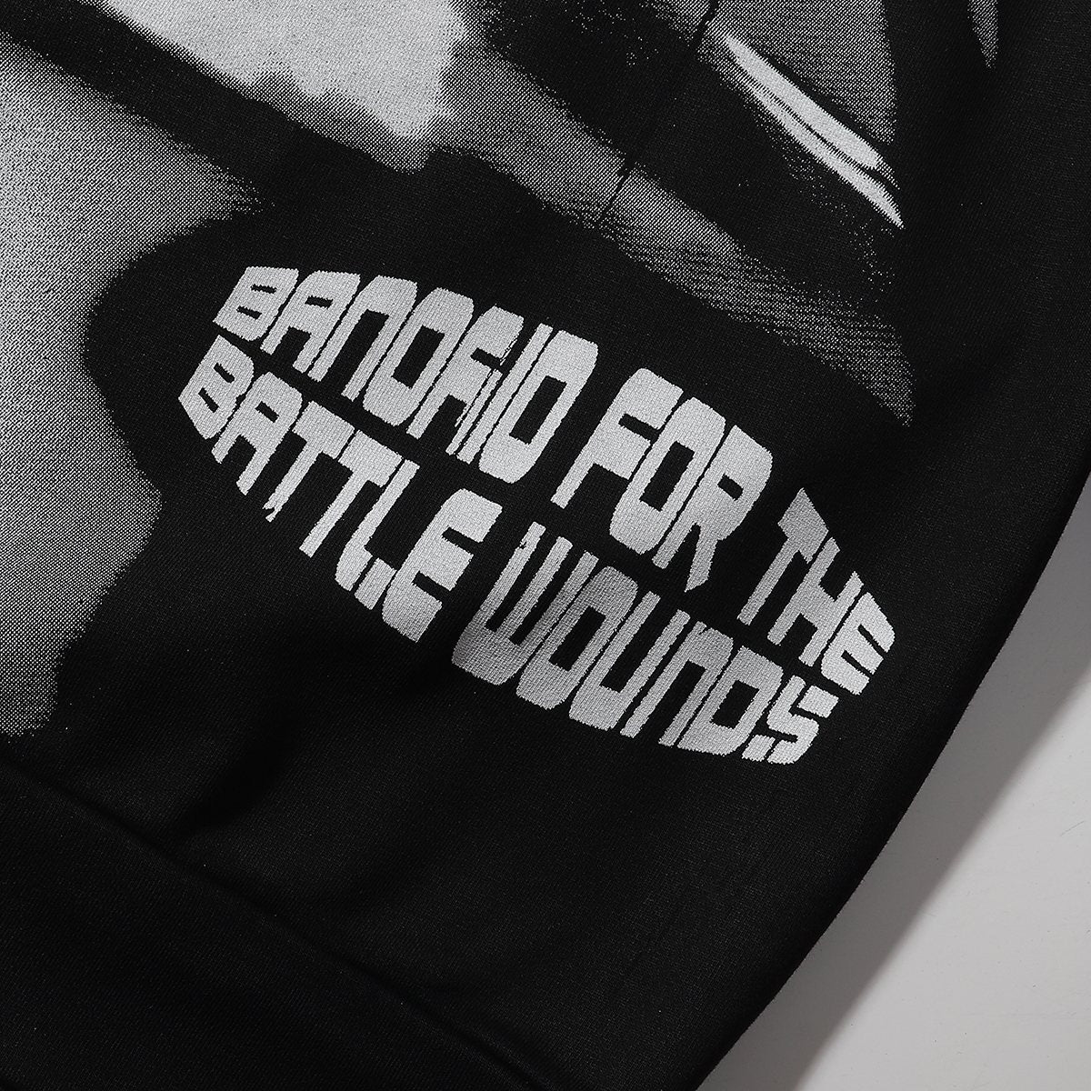 Rough Play In the Car Graphic Hoodie ¡ª detail