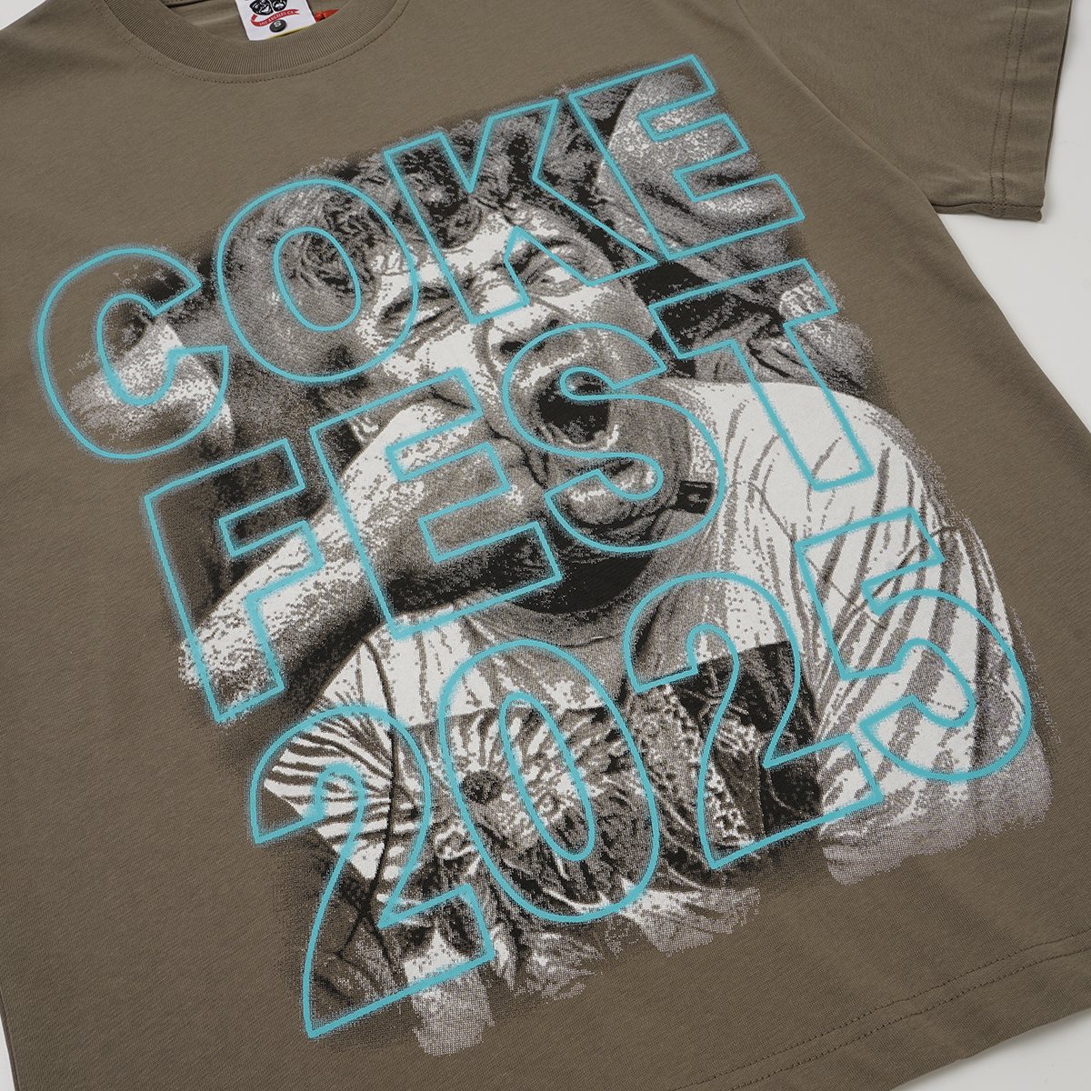 ASAALL Coke Fest 2025 Graphic T-Shirt ¡ª detail