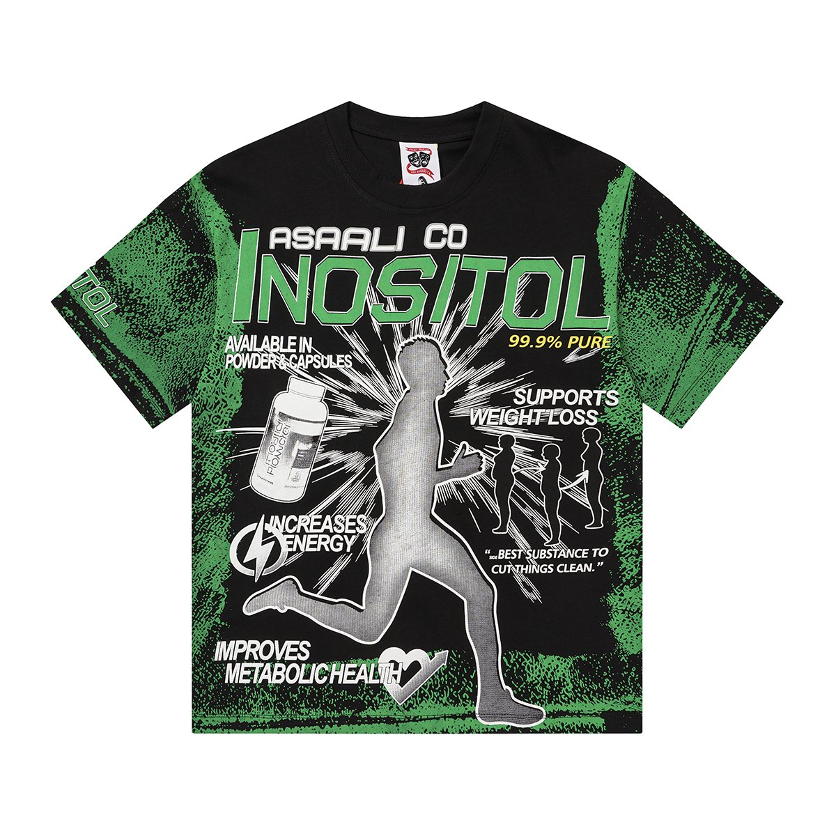 ASAALL Inositol Allover Graphic Short-Sleeve T-Shirt ¡ª hero