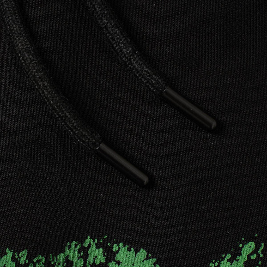 ASAALL Black Multicolor Graphic Shorts ¡ª fabric_closeup