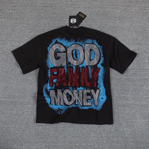 Alfonseca God Family Money Graphic T-Shirt ¡ª back