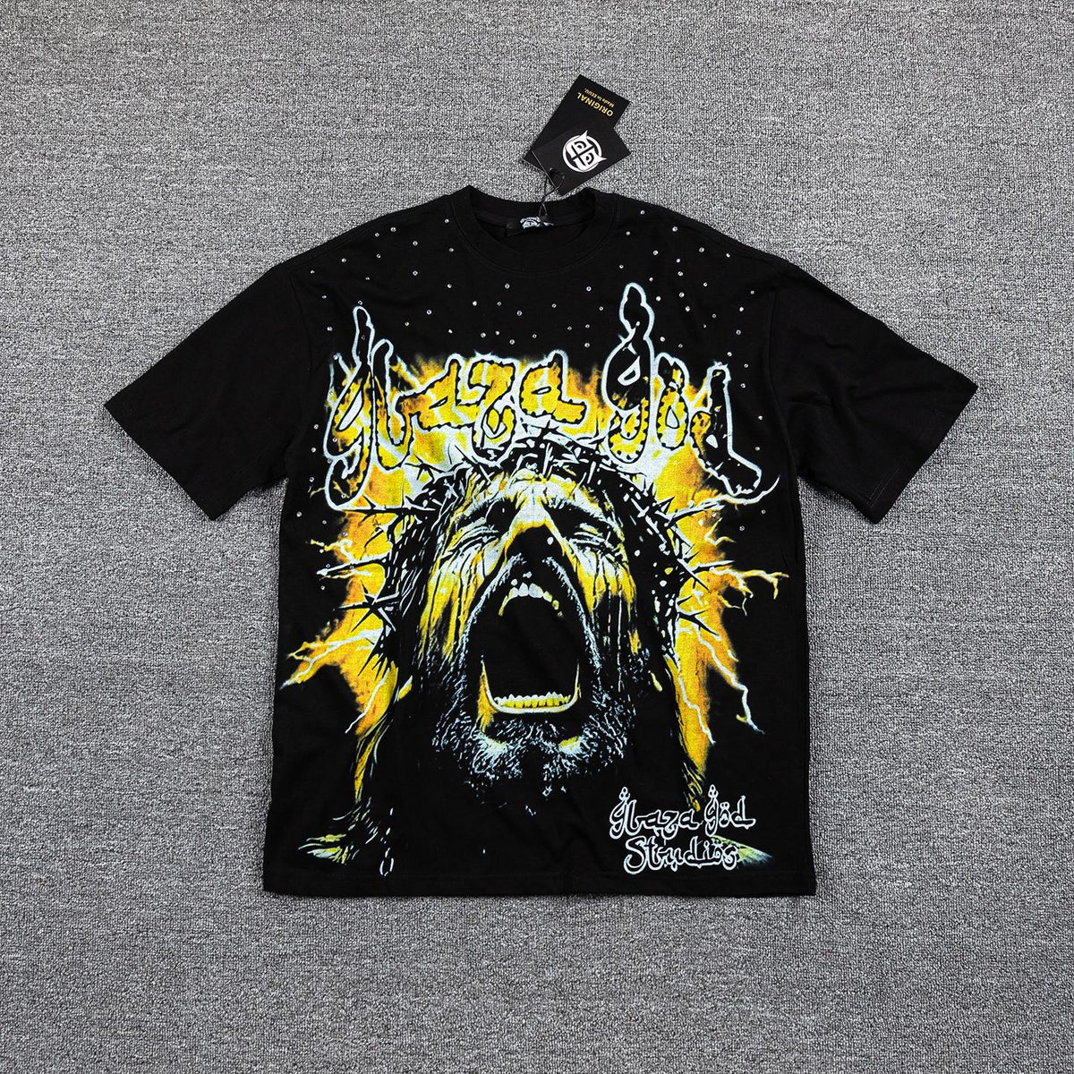 Glo Gang Bear Graphic Short-Sleeve T-Shirt ¡ª front