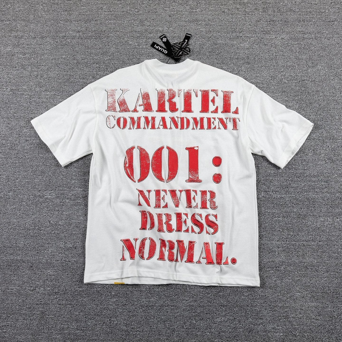 GUAPI Kartel Commandment Graphic T-Shirt ¡ª back