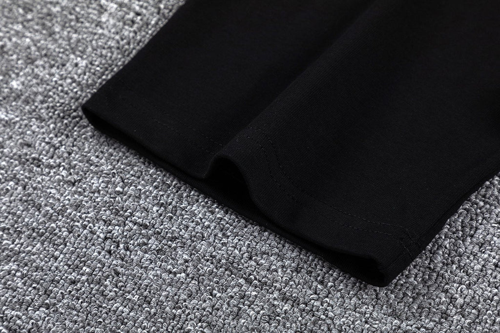 GUAPI Blue Graphic Short-Sleeve T-Shirt ¡ª fabric_closeup