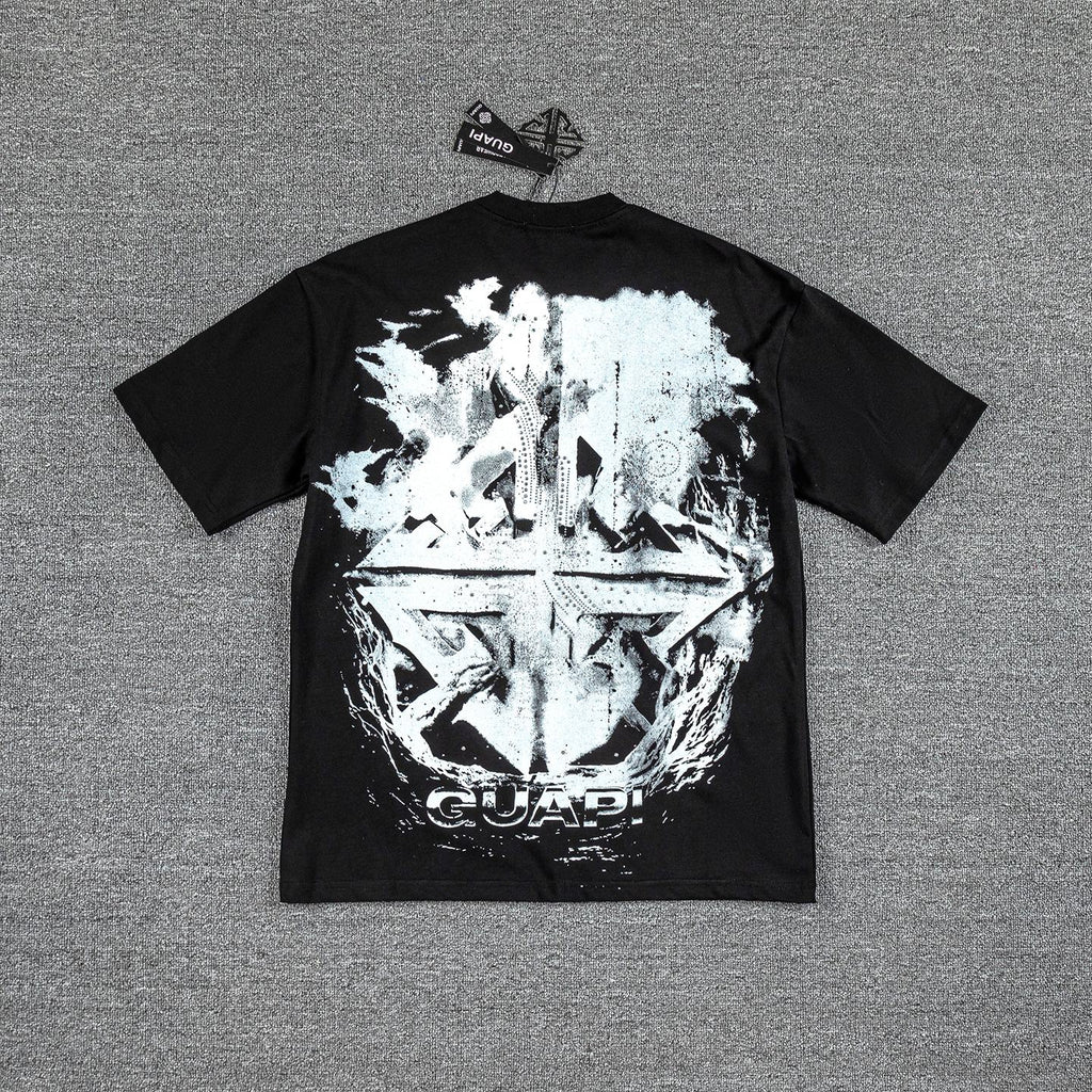 GUAPI Distressed Graphic T-Shirt ¡ª back