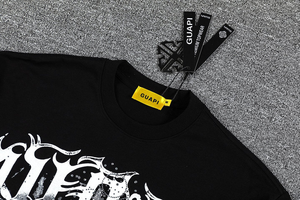 GUAPI Distressed Graphic T-Shirt ¡ª hang_tag