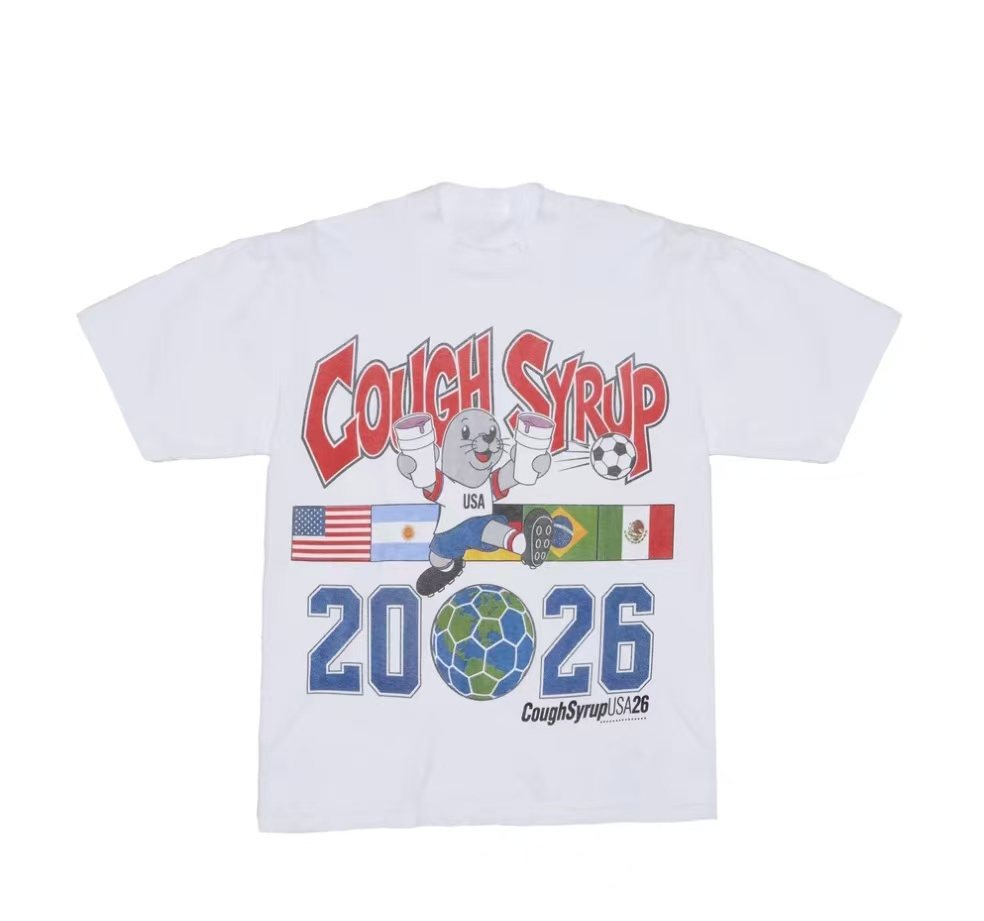 THAT'S A AWFUL LOT OF COUGH SYRUP Soccer Graphic T-Shirt ¡ª hero