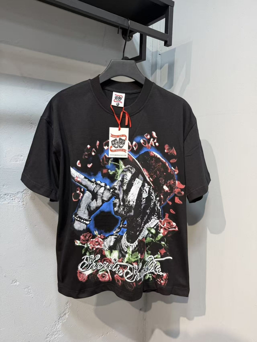 ASAALL Multicolor Front Graphic Short-Sleeve T-Shirt ¡ª front