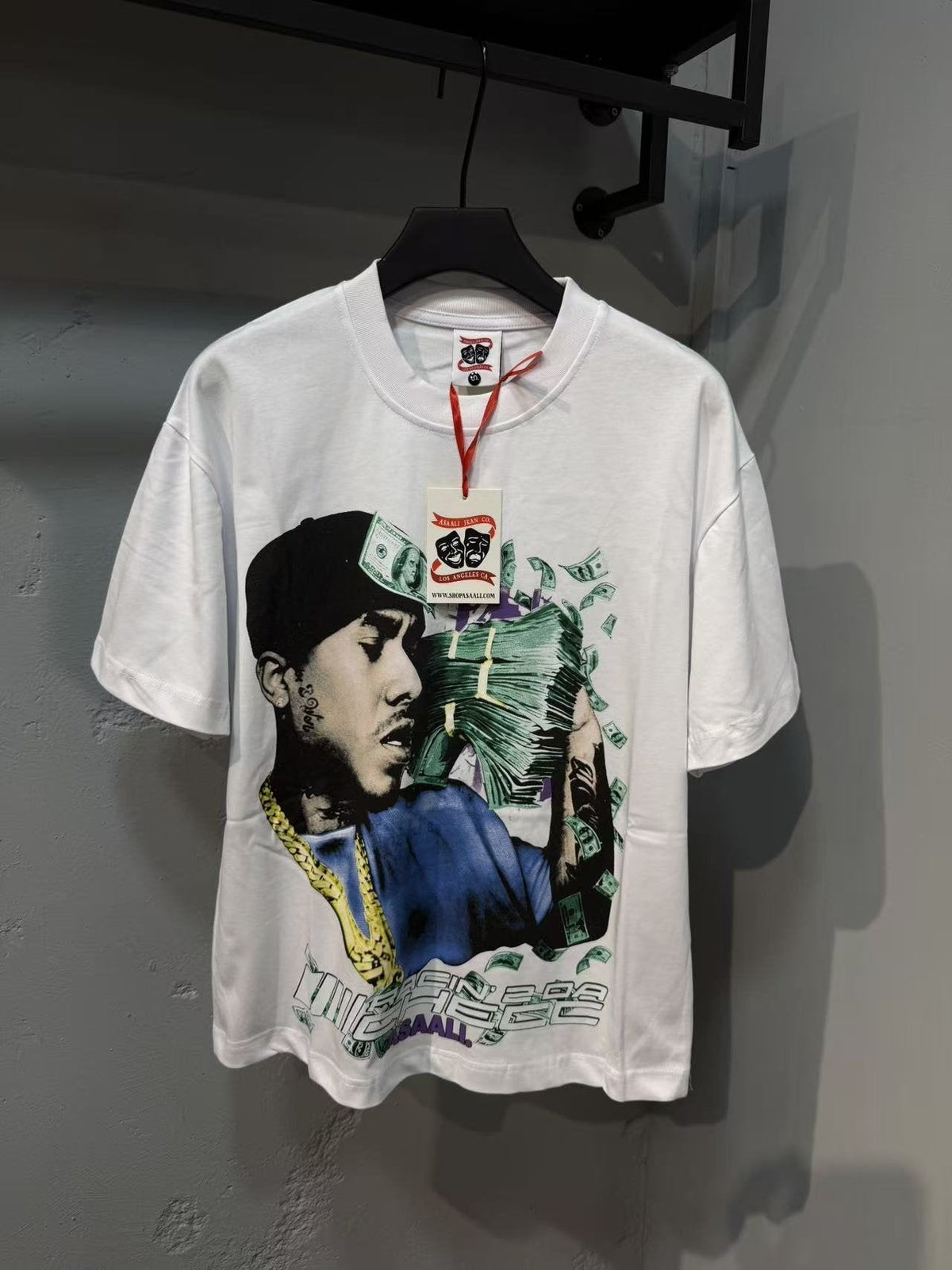 ASAALL Portrait Cash Short-Sleeve T-Shirt ¡ª front