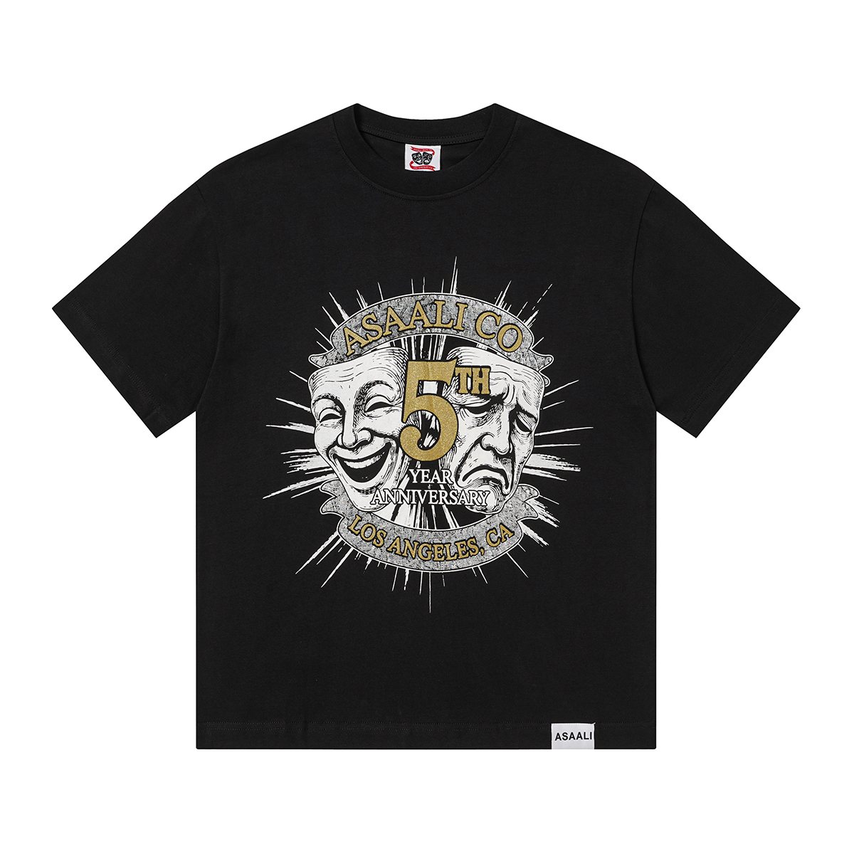 ASAALL 5th Anniversary Graphic T-Shirt - Black ¡ª hero