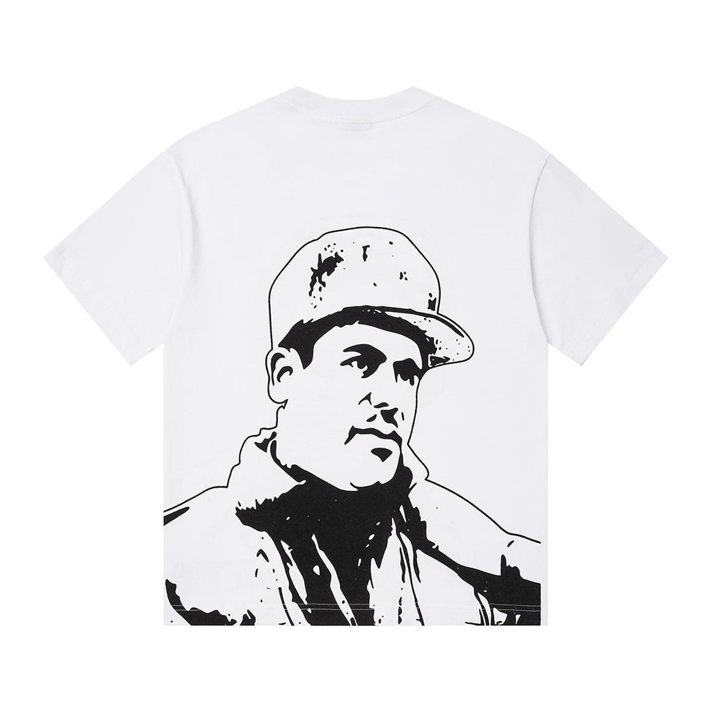 ASAALL Portrait Graphic Short-Sleeve T-Shirt ¡ª back