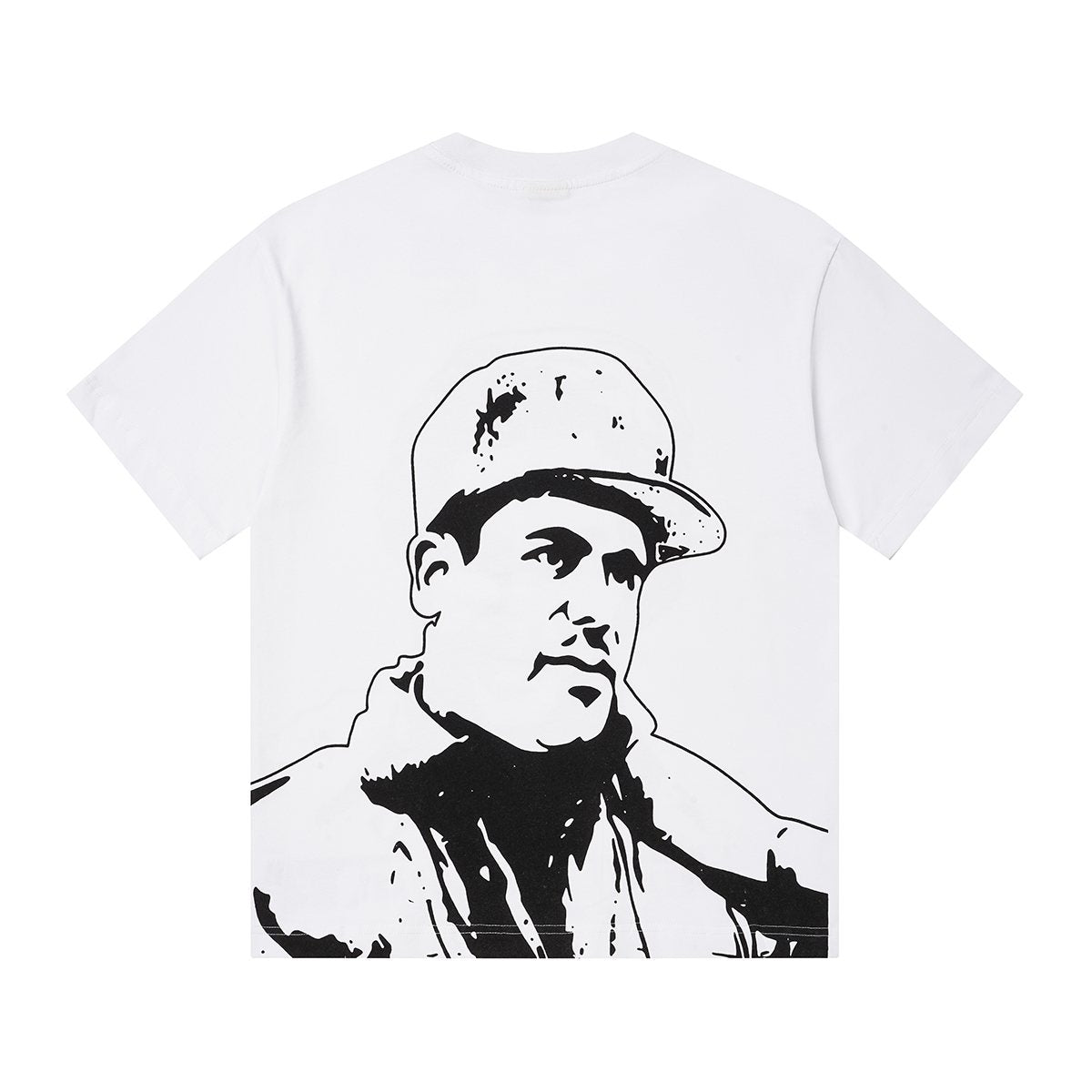 ASAALL Portrait Graphic Short-Sleeve T-Shirt ¡ª back