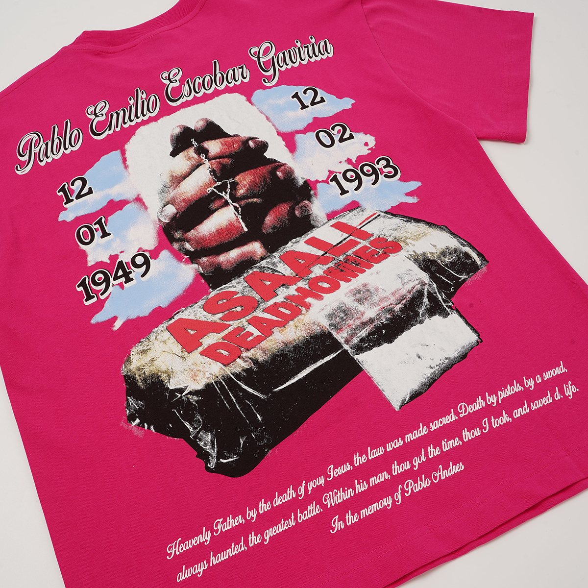 ASAALL Portrait Memorial Graphic T-Shirt ¡ª detail