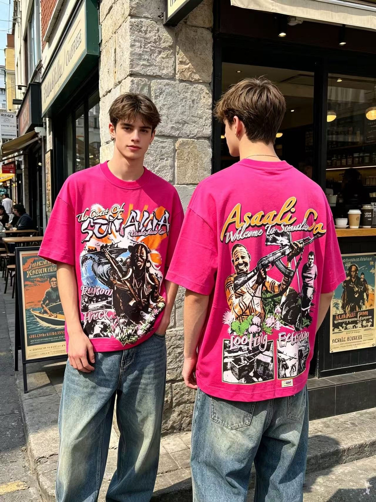 ASAALL Somalia Graphic Short-Sleeve T-Shirt ¡ª context
