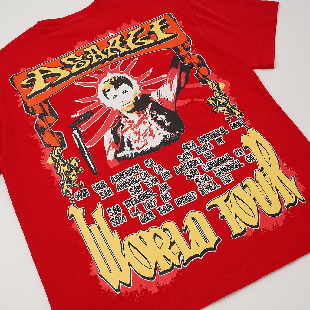 ASAALL World Tour Graphic T-Shirt ¡ª detail