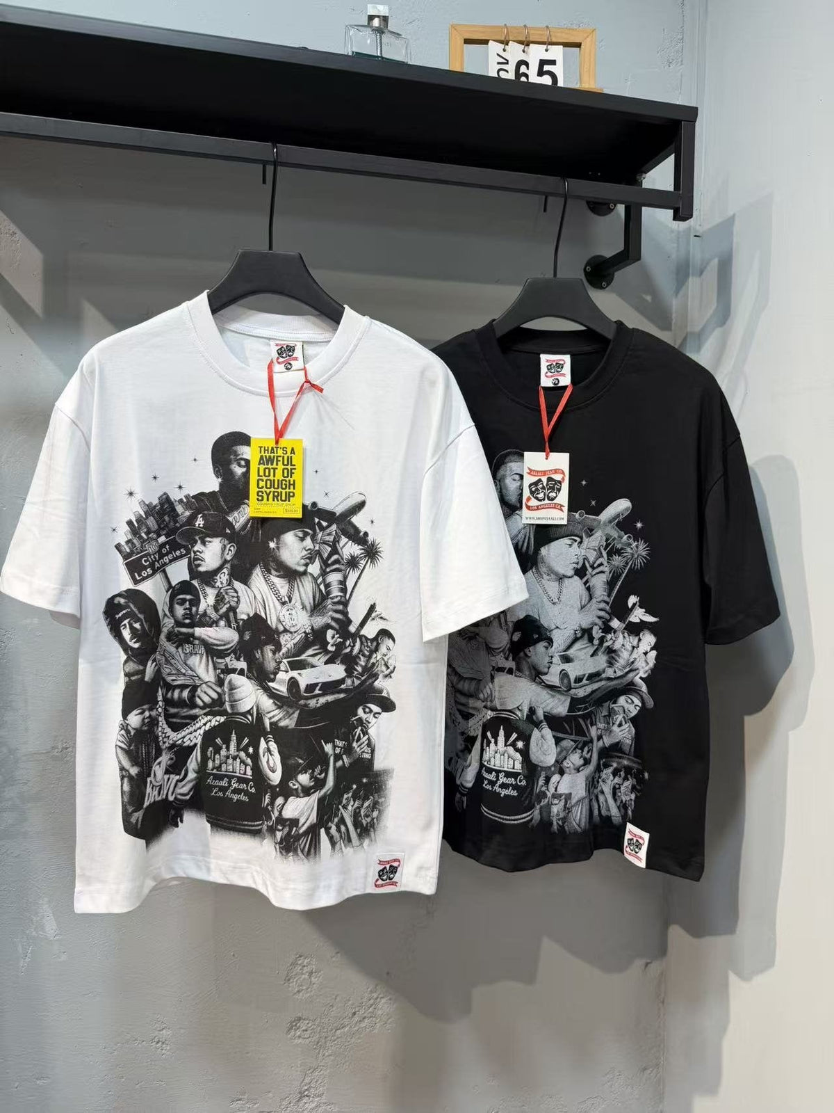 ASAALL Los Angeles Graphic T-Shirt ¡ª comparison