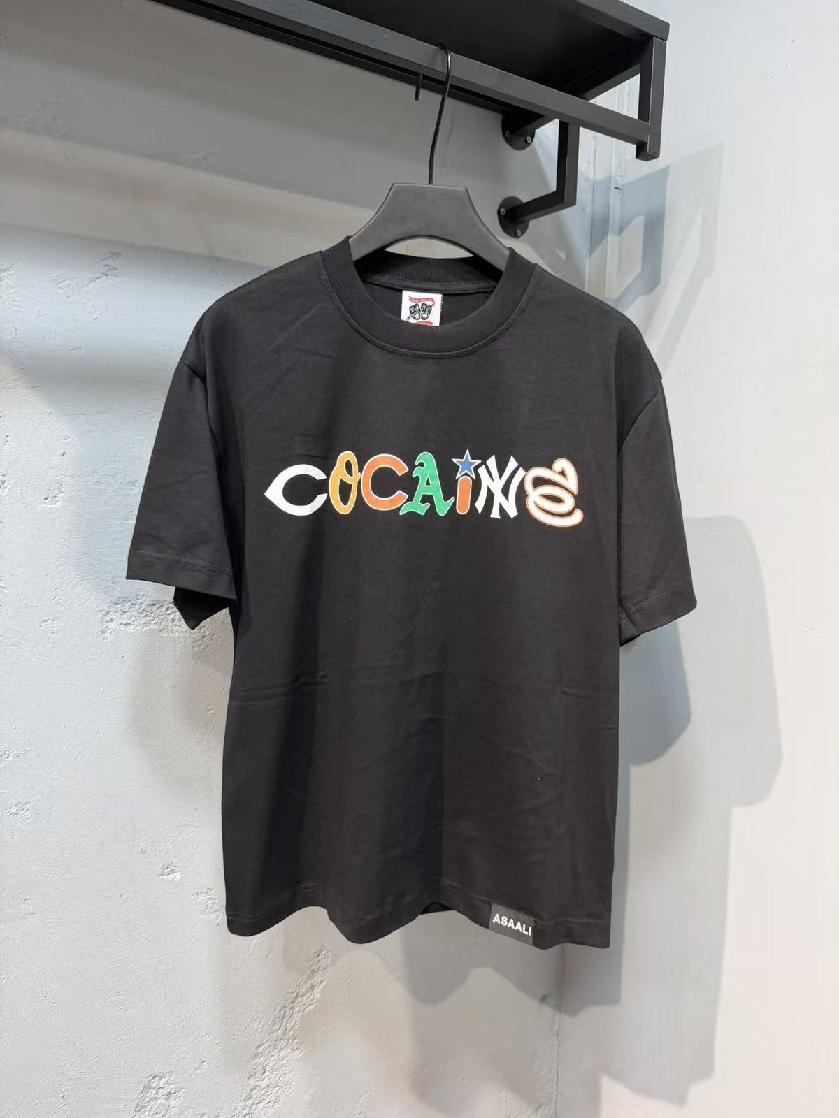 ASAALL Multicolor Wordmark Graphic T-Shirt ¡ª front